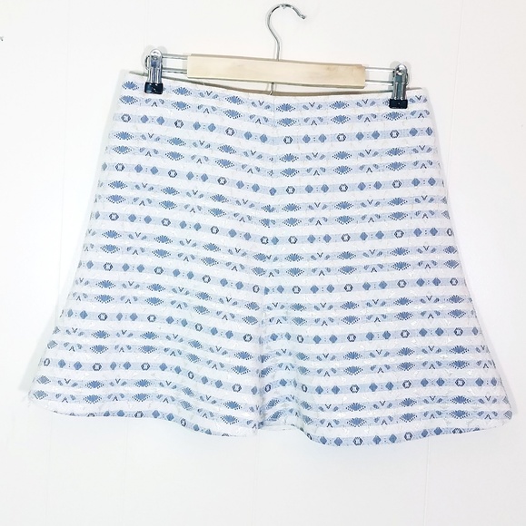 J. Crew Dresses & Skirts - J.Crew Jacquard Metallic Fit & Flare Skirt